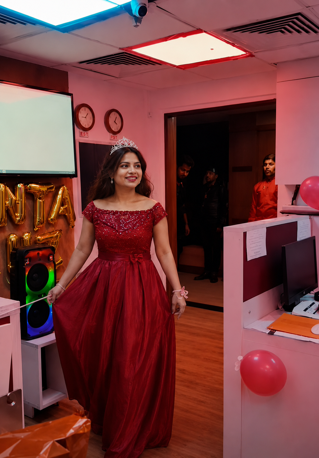 SantaCruz year-end costume celebration at the office